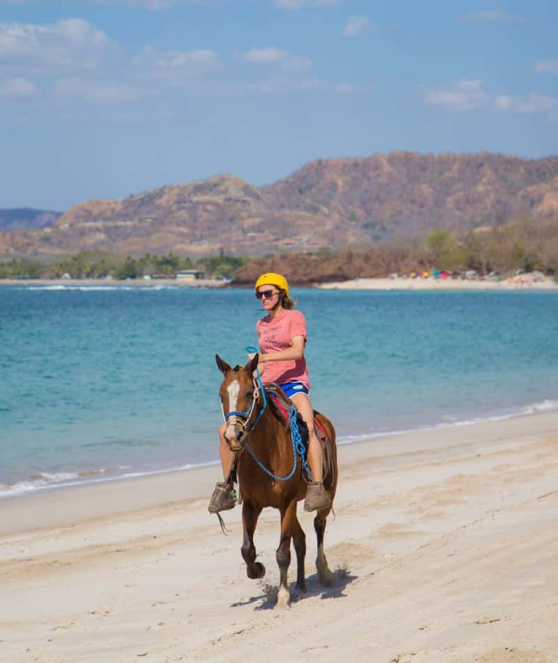 Horseback Riding Tour Playa Conchal and Playa Brasilito Experience the Thrill of the Top of the World Tour